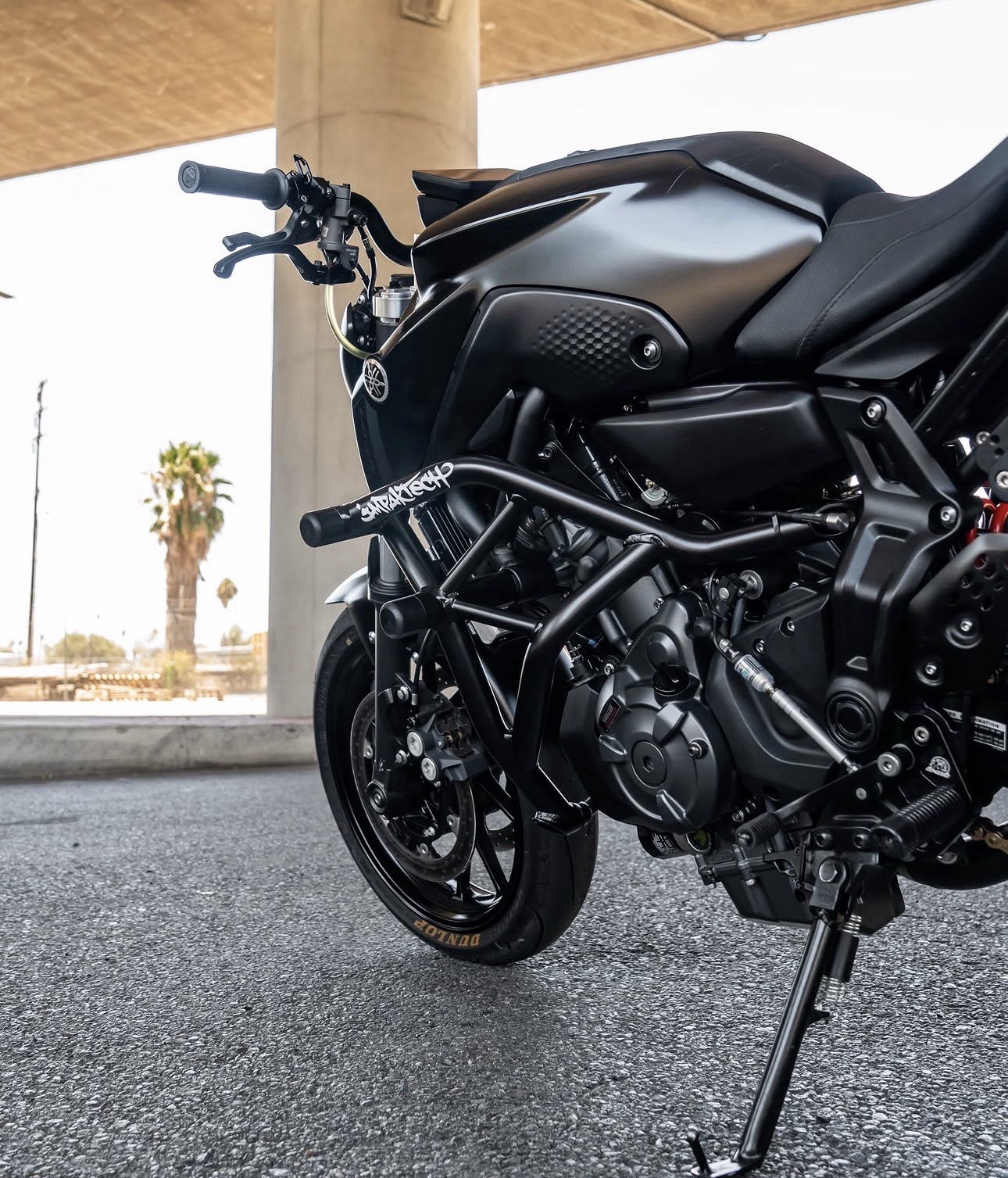 2016-2025 Impaktech MT07/FZ07 Crash Cage (Black)