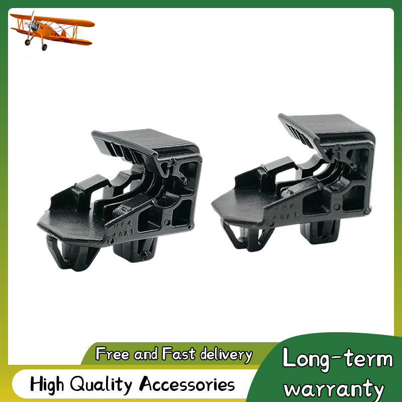 Black Headlight Mounting Clips 53271-0B010 For Toyota and LEXUS (2 Pack)