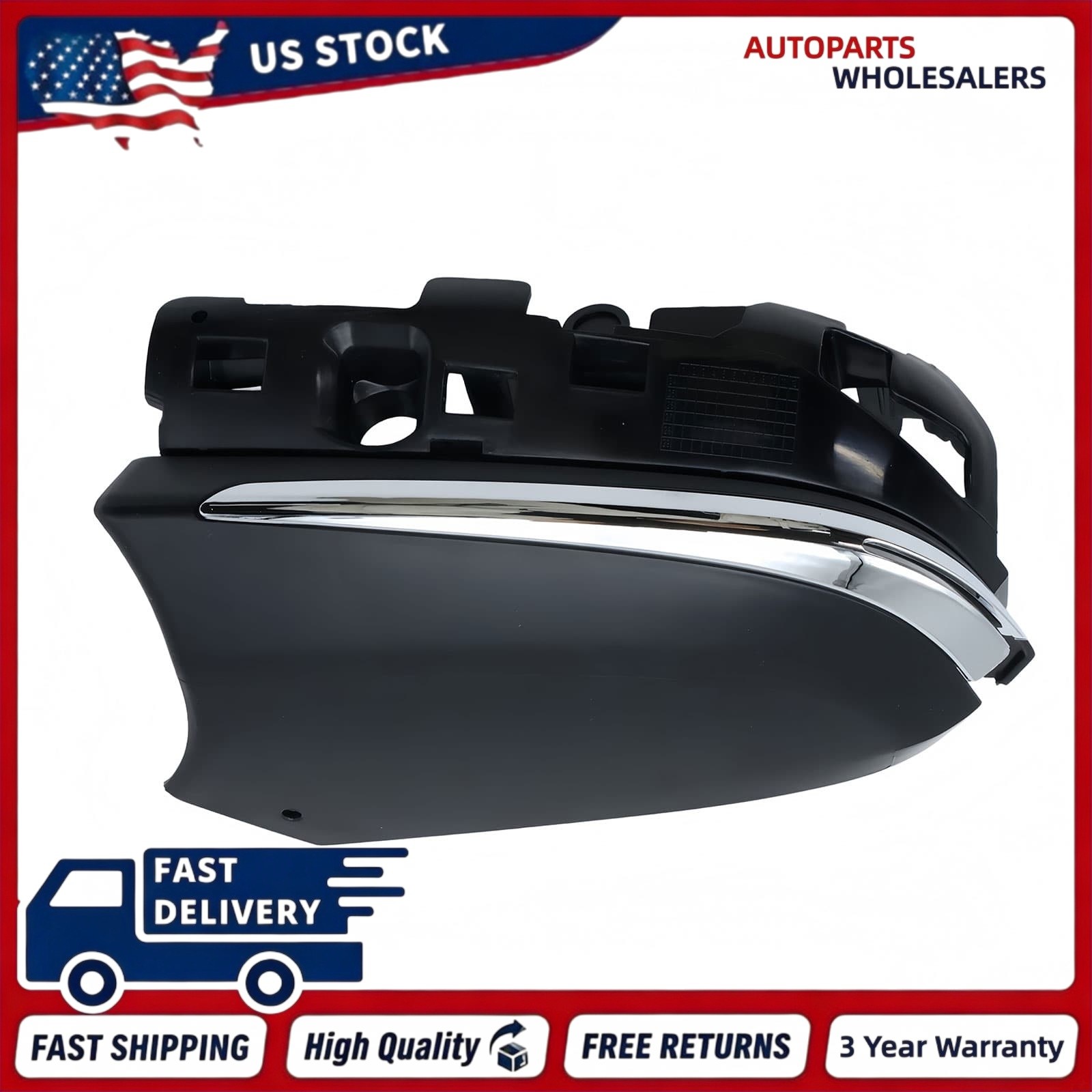 For 2018-24 TOYOTA CAMRY w/turn signal type Left Driver Side Mirror Lower Cover