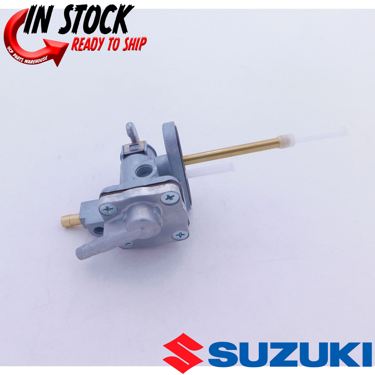  Genuine OEM Suzuki Fuel Petcock Gas Valve 87-06 LT80 03-06 KFX80 Quad Sport