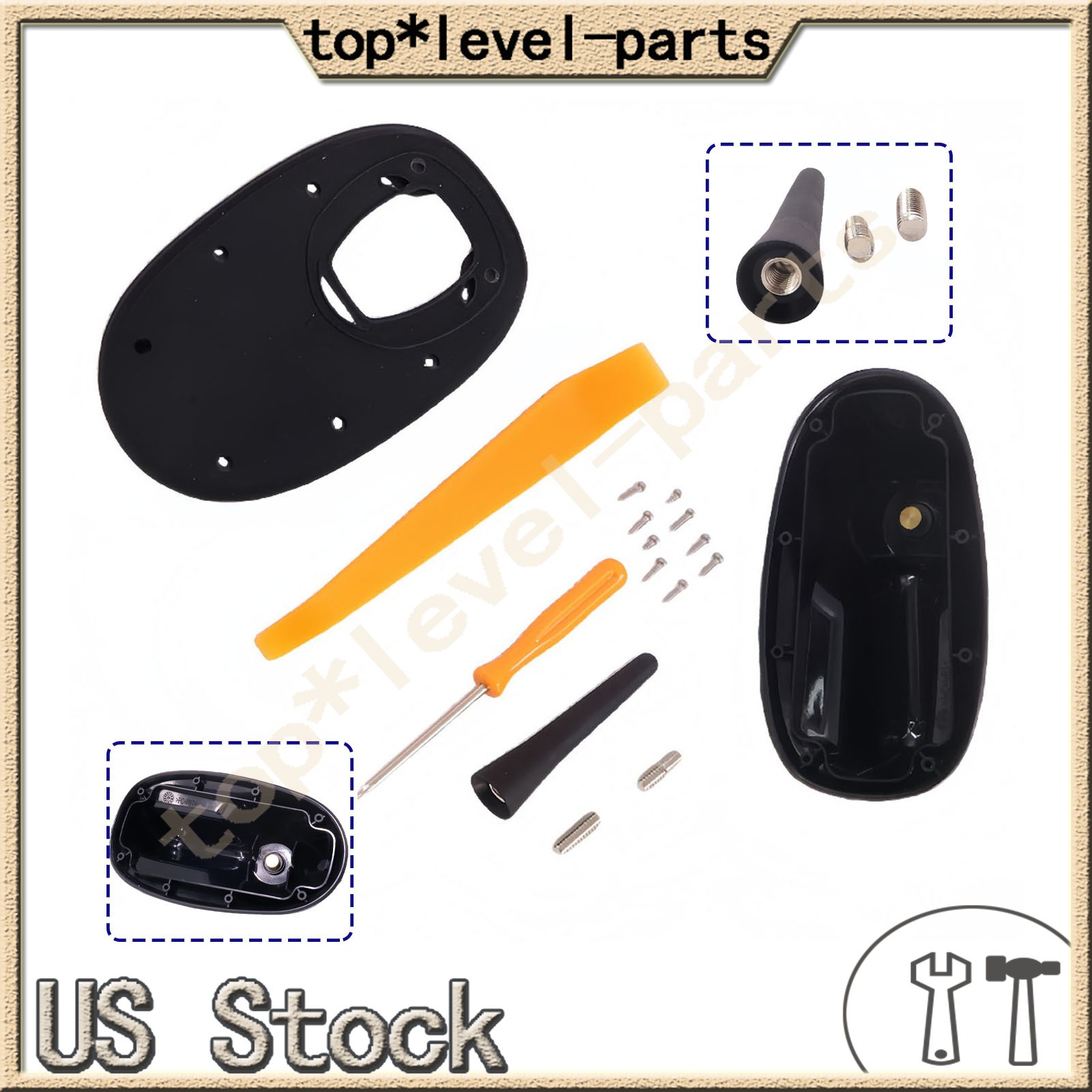 For BMW MINI Clubman Cooper R55 R56 2007-2014 Roof Big Antenna Base Assembly US