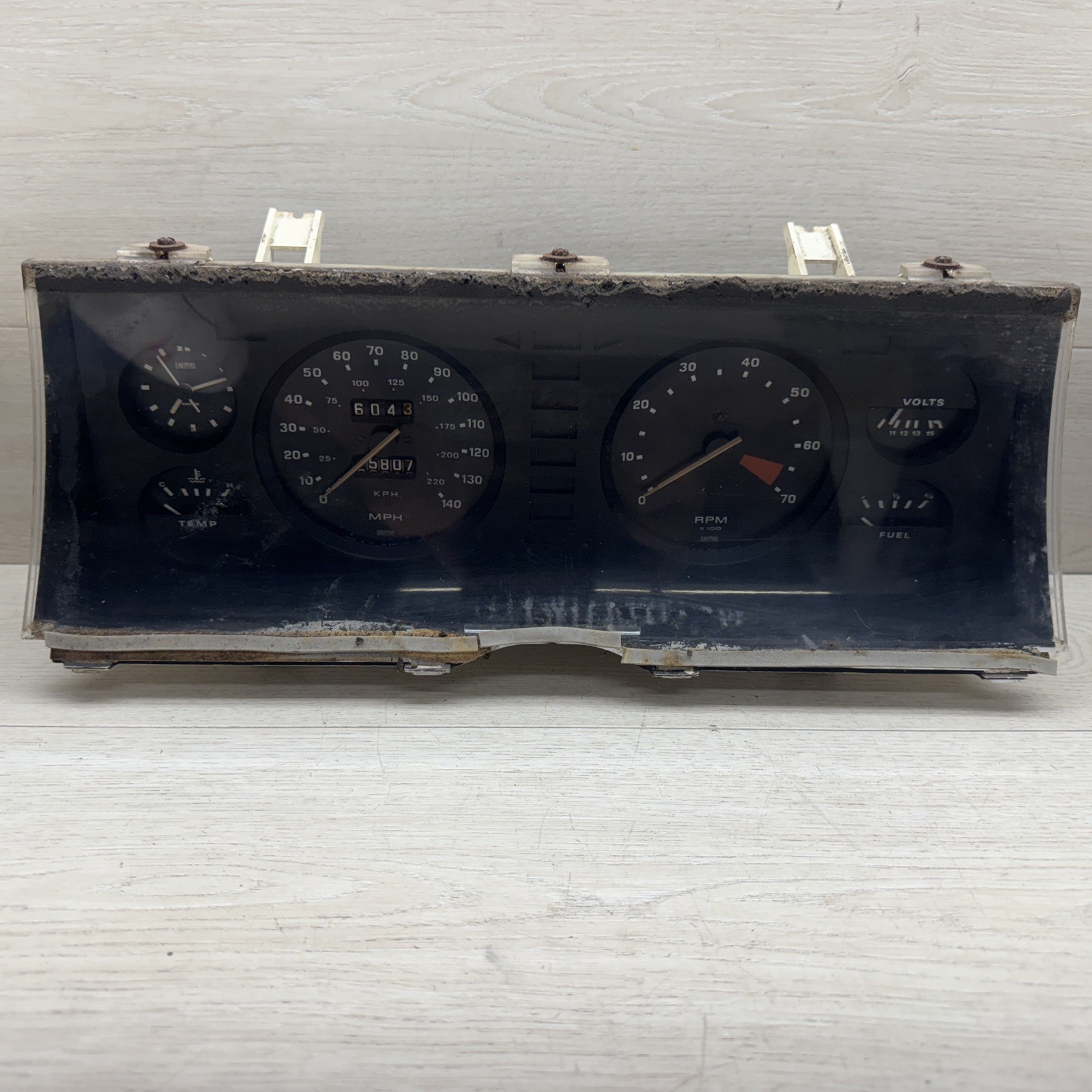 75-82 TRIUMPH TR7 M/T DASHBOARD DASH INSTRUMENT PANEL OEM 75k