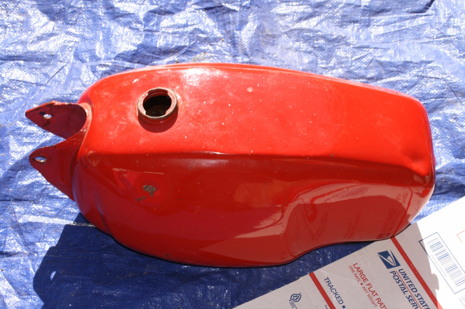 1965 DUCATI SCRAMBLER 250 OEM GAS TANK (SEE BELOW)
