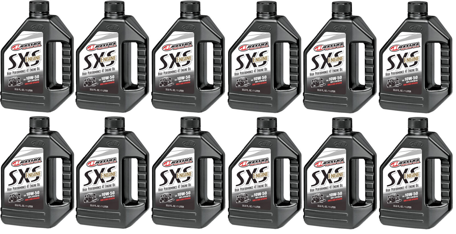 12 1L Liter Bottles Maxima SXS 10W-50 Full Synthetic UTV Side-By-Side Engine Oil 12 1L Liter Bottles Maxima SXS 10W-50 Full Synthetic UTV Side-By-Side Engine Oil