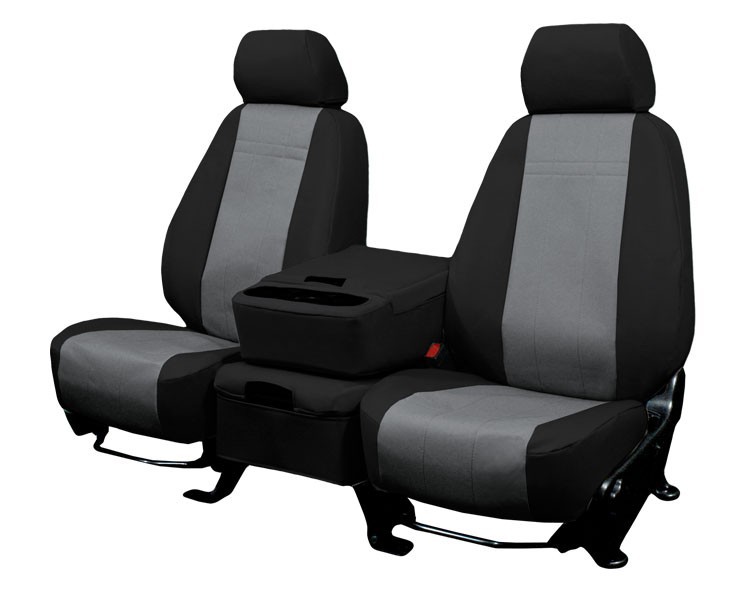 CalTrend Car Seat Covers Fit Dodge Ram 1500-3500 2002-2004 Charcoal DuraPlus