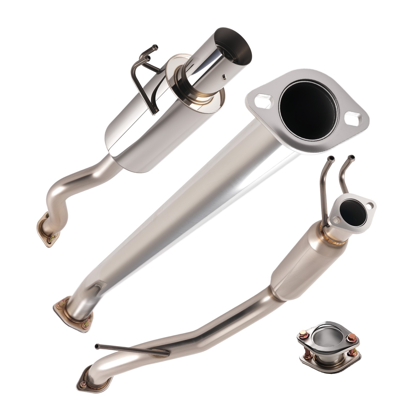 Catback Exhaust System For Honda Civic EX/LX/DX Sedan 4-Door 1.8L 2006-2011