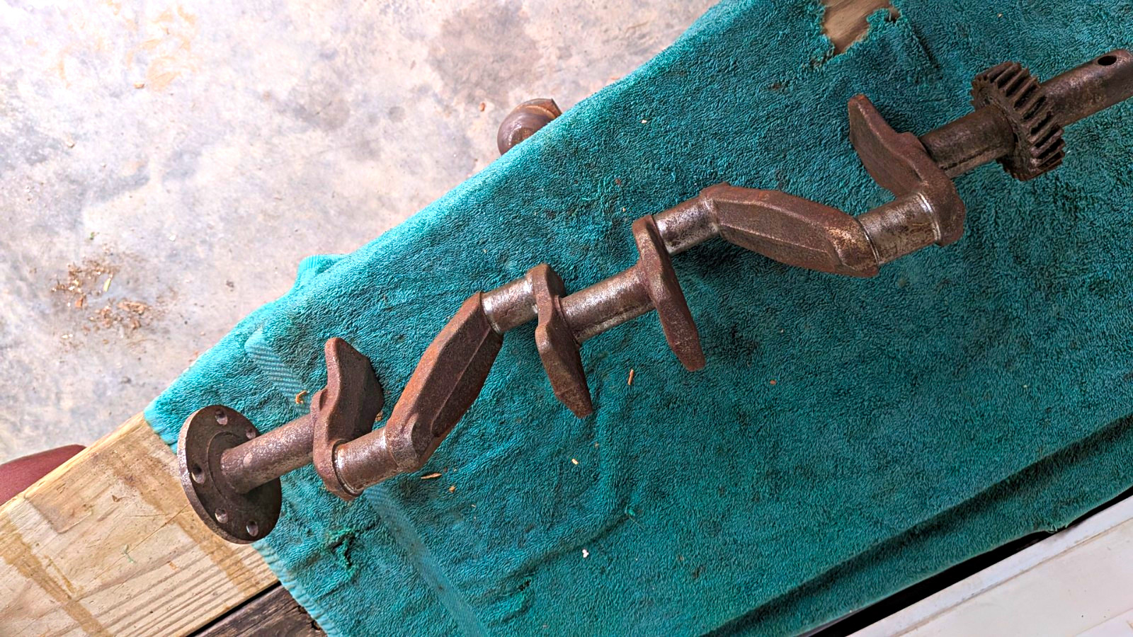 Ford Model T Counter Balanced Counterbalanced Crankshaft