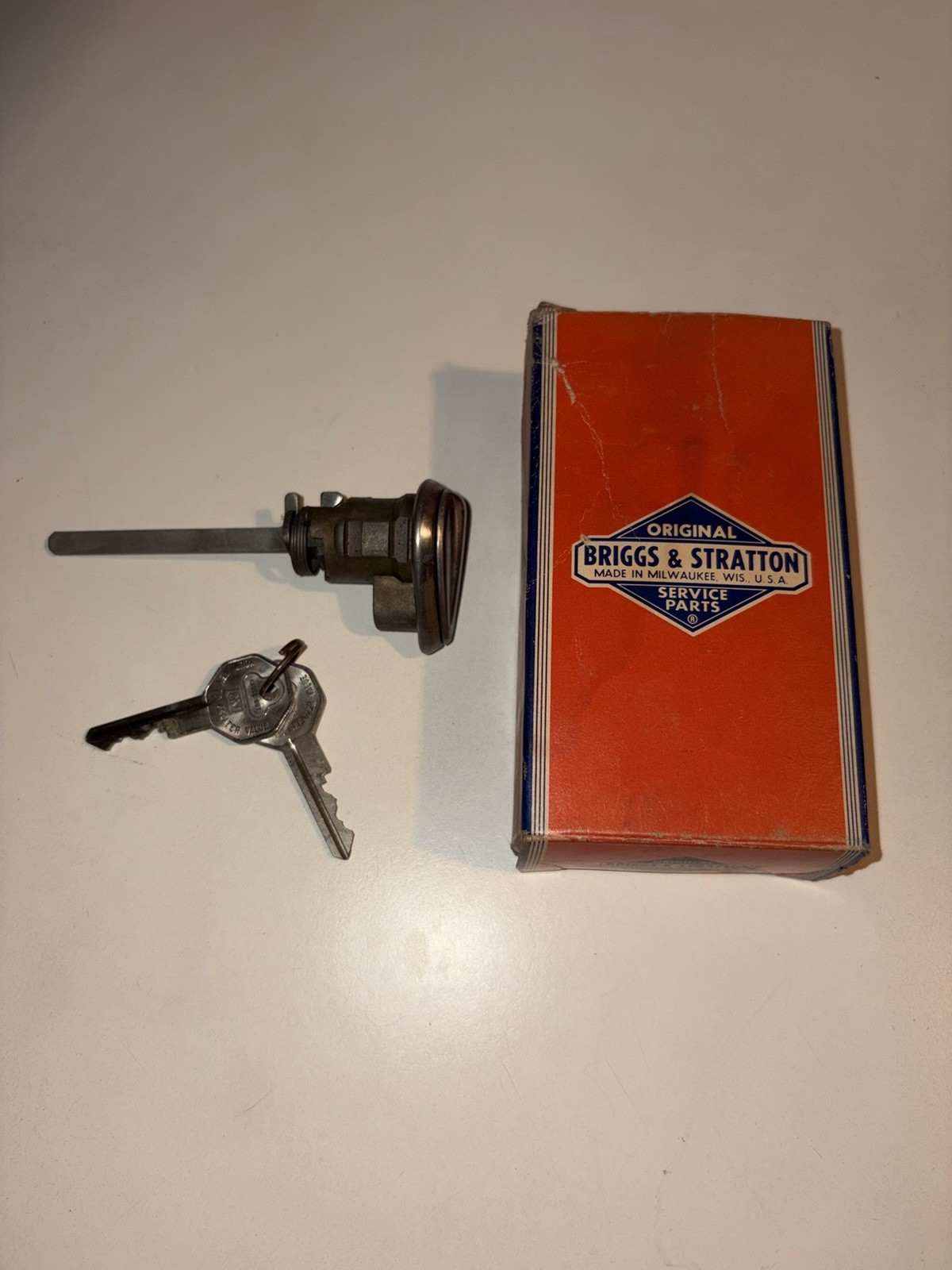 NOS GM 1960-64 Corvair FRONT TRUNK Lock 2 Keys Briggs MONZA SPYDER TURBO 700 NOS GM 1960-64 Corvair FRONT TRUNK Lock 2 Keys Briggs MONZA SPYDER TURBO 700
