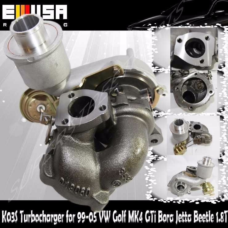 OEM Replacement K03S Turbo charger fits 99-05 Volkswagen Golf Jetta Beetle 1.8T OEM Replacement K03S Turbo charger fits 99-05 Volkswagen Golf Jetta Beetle 1.8T