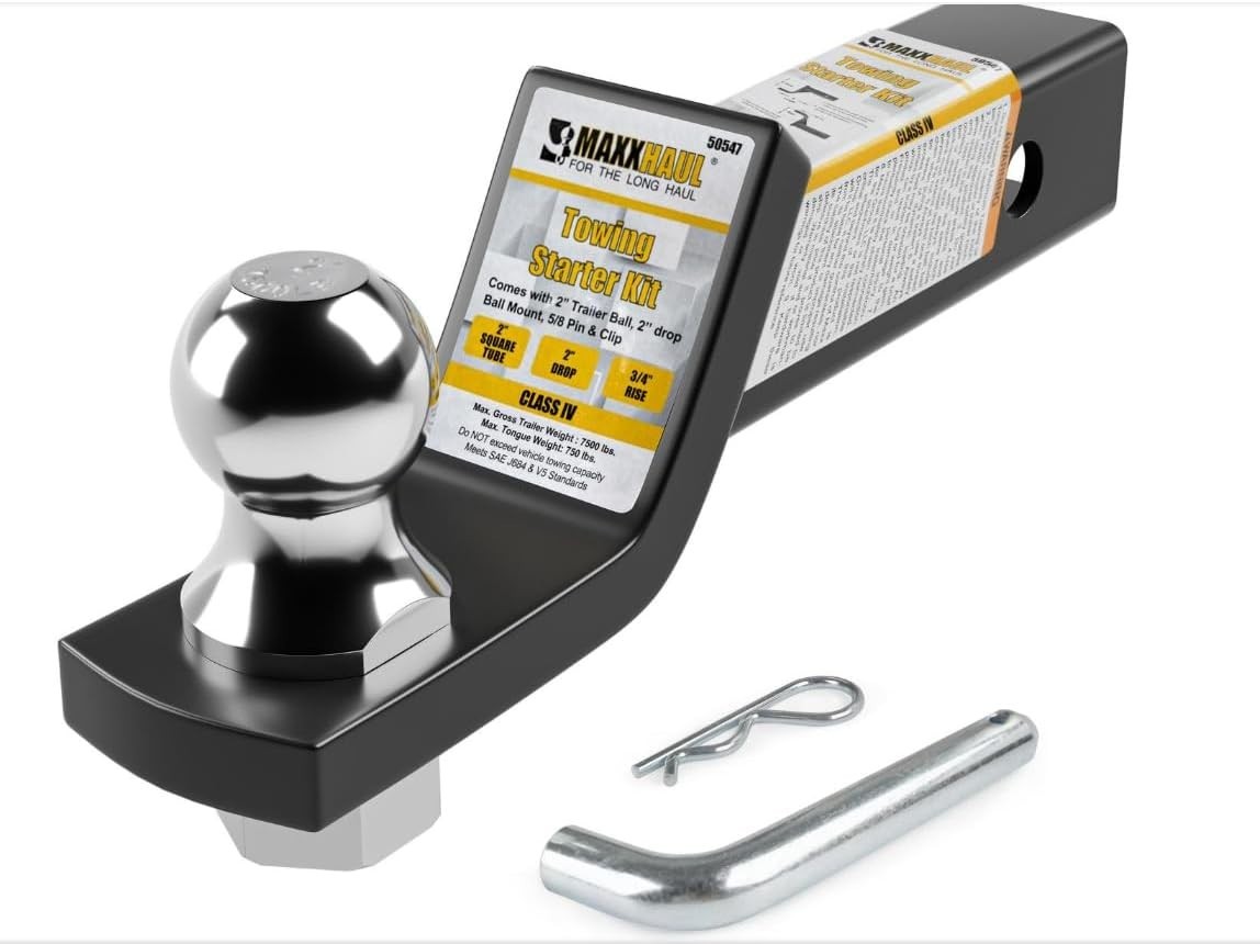 50547 Trailer Hitch Mount with 2 inch Ball and Pin - Fits 2 inch... 50547 Trailer Hitch Mount with 2 inch Ball and Pin - Fits 2 inch...