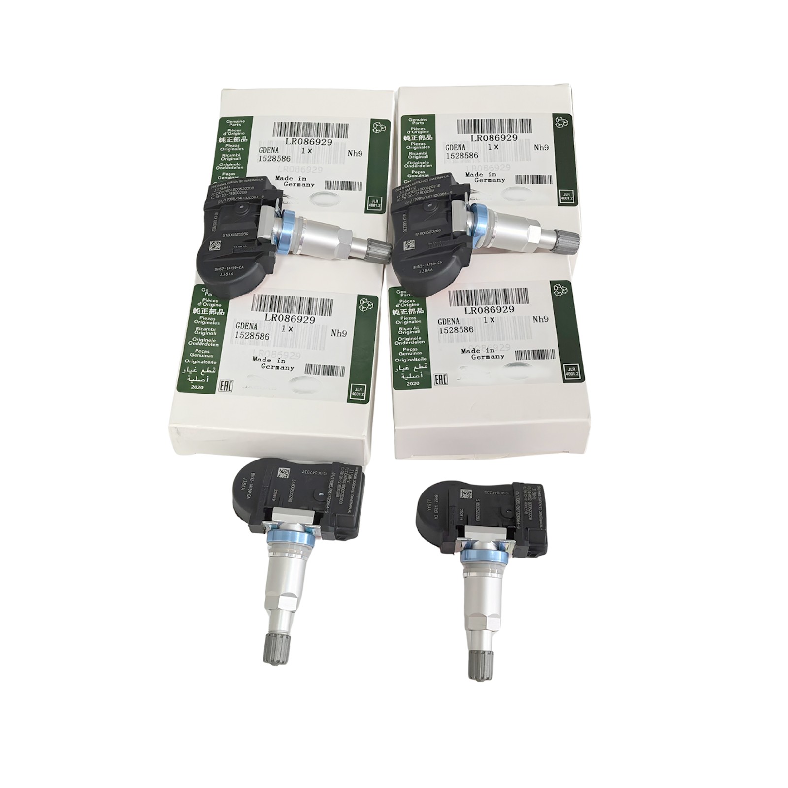 OEM Complete Set of 4 For Land Rover TPMS Tire Pressure Sensors Kit 315MHz NEW