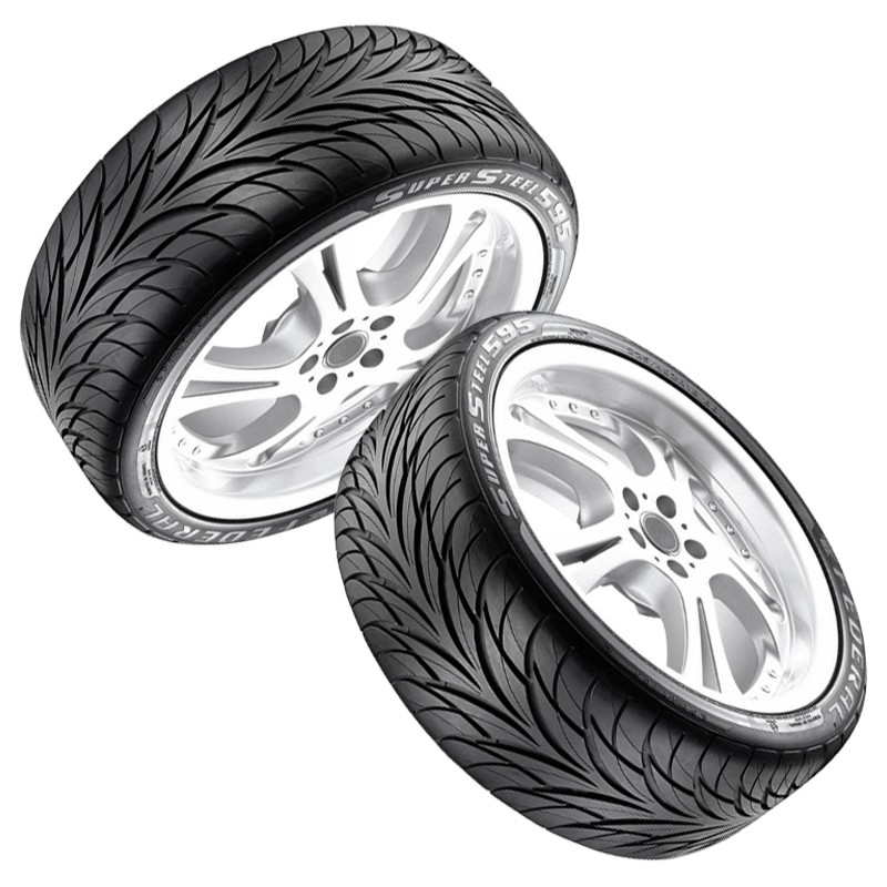 2 Federal SS595 225/45R17 91V SL Tires