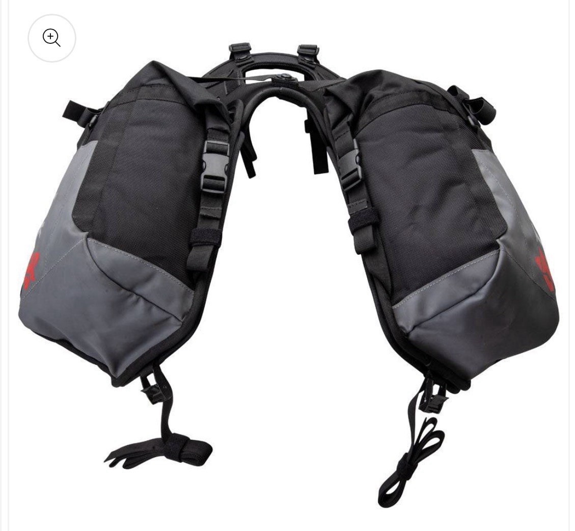 NEW TUSK Excursion Rackless Motorcycle Luggage System Black/Grey - Please Read NEW TUSK Excursion Rackless Motorcycle Luggage System Black/Grey - Please Read