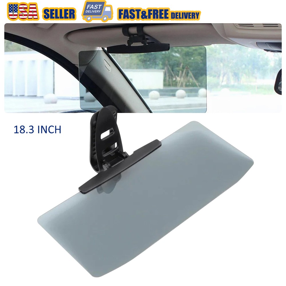 Car Sun Visor Extension Shield Front Side Shade Anti-Glare Sun Visor Extender