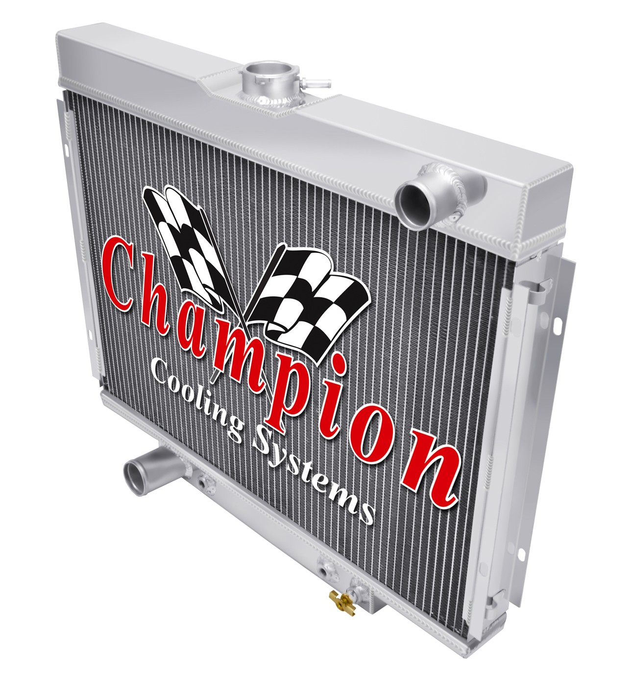 1967 1968 1969 Big Block Ford Fairlane Champion 3 Row Aluminum Radiator CC379 1967 1968 1969 Big Block Ford Fairlane Champion 3 Row Aluminum Radiator CC379
