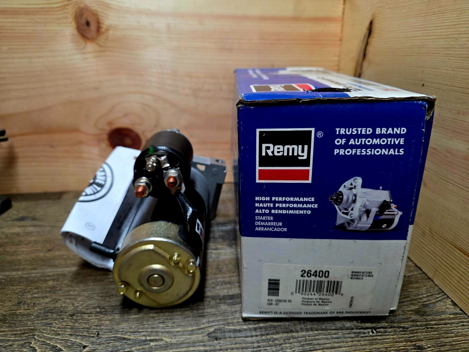 Starter Motor-Premium Remy 26400 Reman