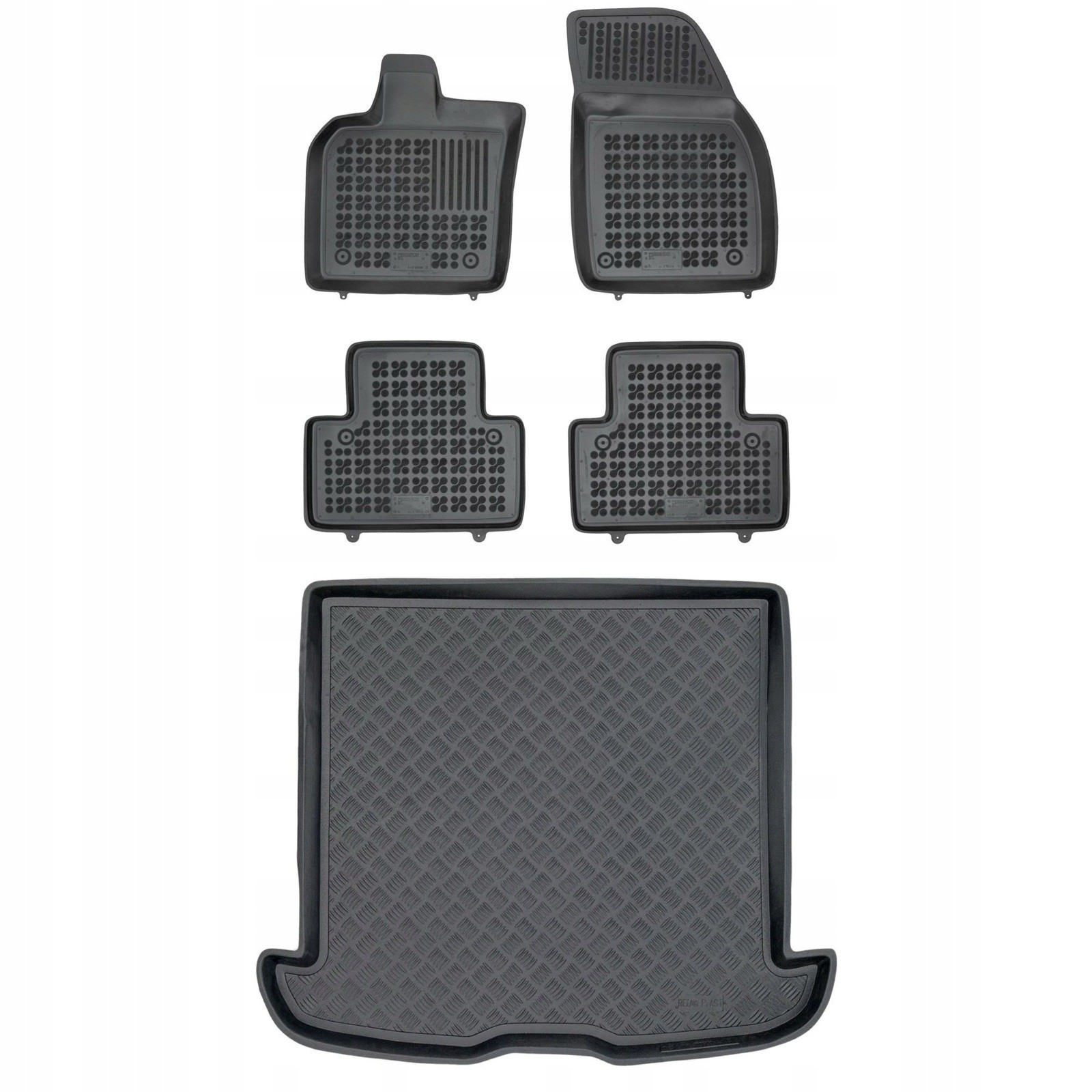 Rezaw-Plast Rubber Floor Mats & Cargo Liner for Volvo V50 2004-2012 No Trim Odor Rezaw-Plast Rubber Floor Mats & Cargo Liner for Volvo V50 2004-2012 No Trim Odor