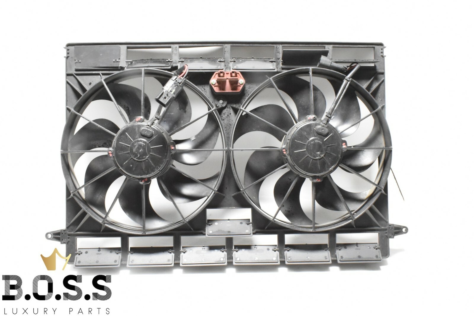 2005-2008 Maserati Quattroporte M139 ENGINE COOLING RADIATOR FAN ASSEMBLY