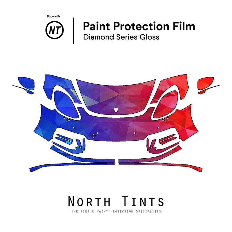 Porsche Panamera Sport Design 17-2021 PreCut Paint Protection Film PPF