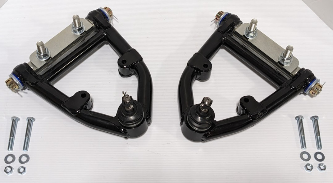 Black Pair 1964 1/2 1965 1966 Ford Mustang Front Tubular Upper Control A Arms Black Pair 1964 1/2 1965 1966 Ford Mustang Front Tubular Upper Control A Arms