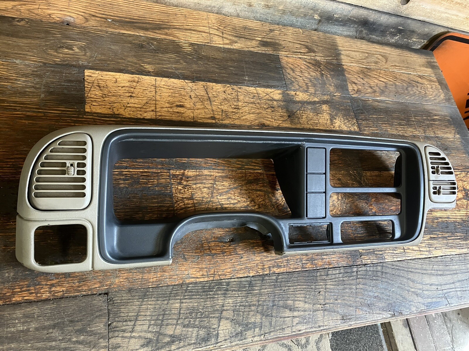1995-1998 Chevy Silverado Truck Tahoe Suburban Yukon DASH PANEL BEZEL  Tan