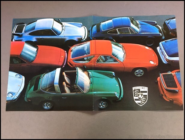 1978 1979 Porsche 911 Turbo 911SC 928 924 Original Car Sales Brochure Catalog