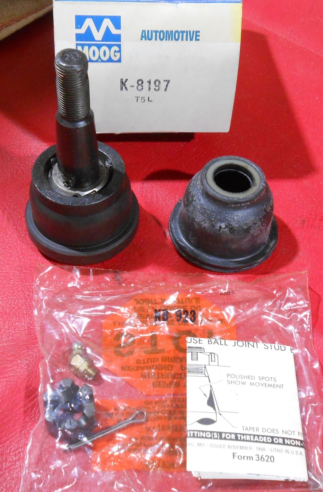 Front Lower Ball Joint Moog K8197 Ford Lincoln Mercury T-Bird Cougar More Front Lower Ball Joint Moog K8197 Ford Lincoln Mercury T-Bird Cougar More