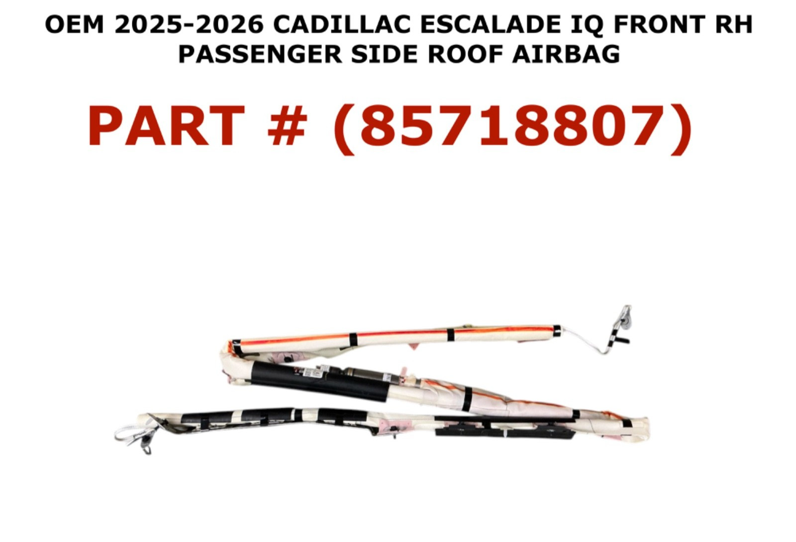 2025-2026 Cadillac Escalade IQ right side roof airbag 85718807