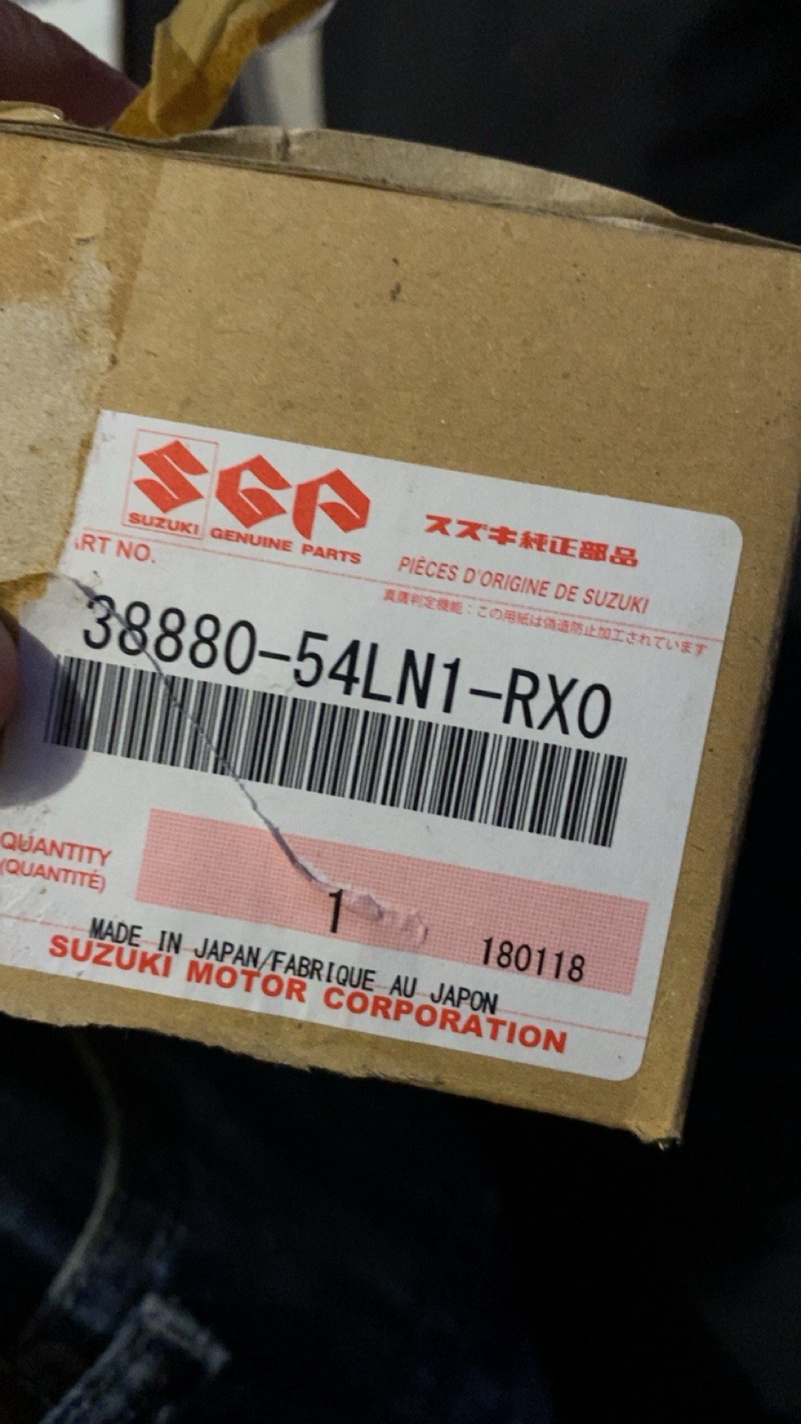 New Suzuki Genuine OEM Transmission Control Module 38880-54LN1-RX0