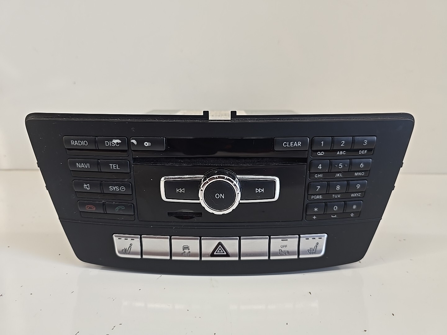 2013-2016 MERCEDES GL450 GL550 X166 GPS NAVI COMMAND RADIO CD HEAD A1669002309
