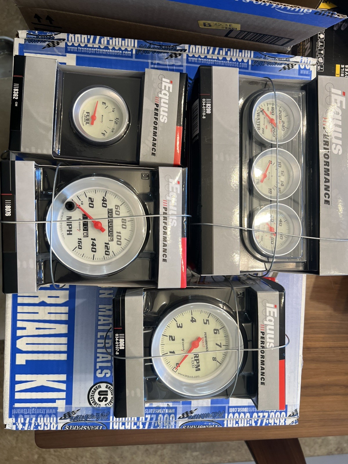 Equus 8000 Series Gauge Set 8076 8068 8200 8362 