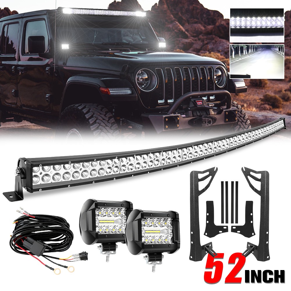 For Jeep Wrangler JL Gladiator JT 18+ Roof 52\