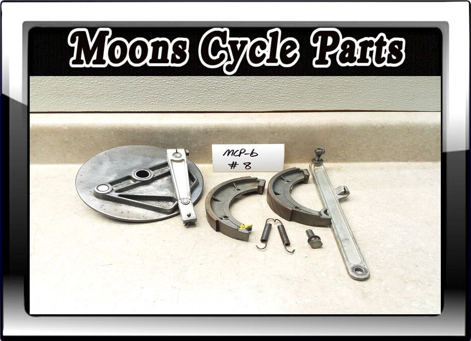 VTG 1970s 1980s Maico 250 390 400 490 ? Front Brake Plate & Hardware