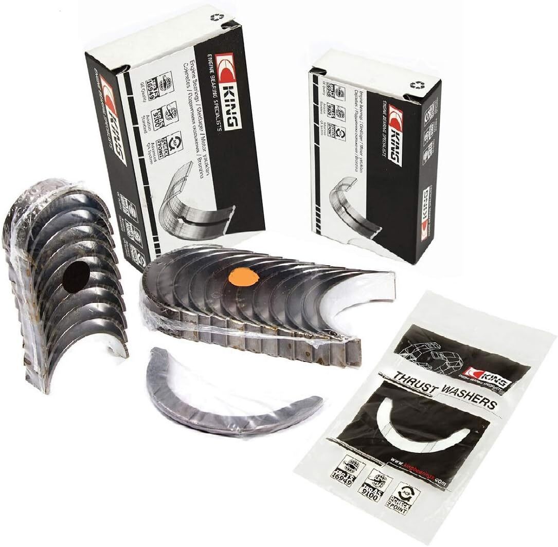 KING Rod+Main Bearings Set for Honda 1.6L D16A1 D16A6 D16Z6 D16Y8 D16Y7 STD