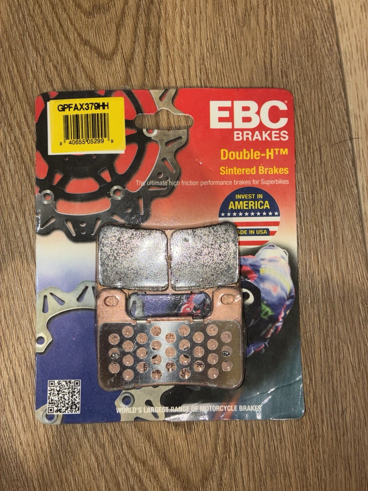 EBC - GPFAX379HH - Sintered Road Race Brake Pads. Fits Suzuki  GSXR Calipers