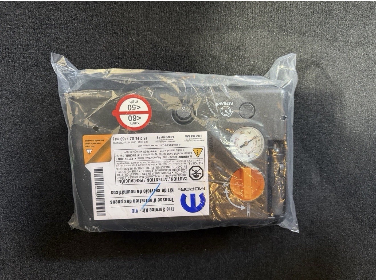 Mopar Tire Service Kit Mopar Tire Service Kit