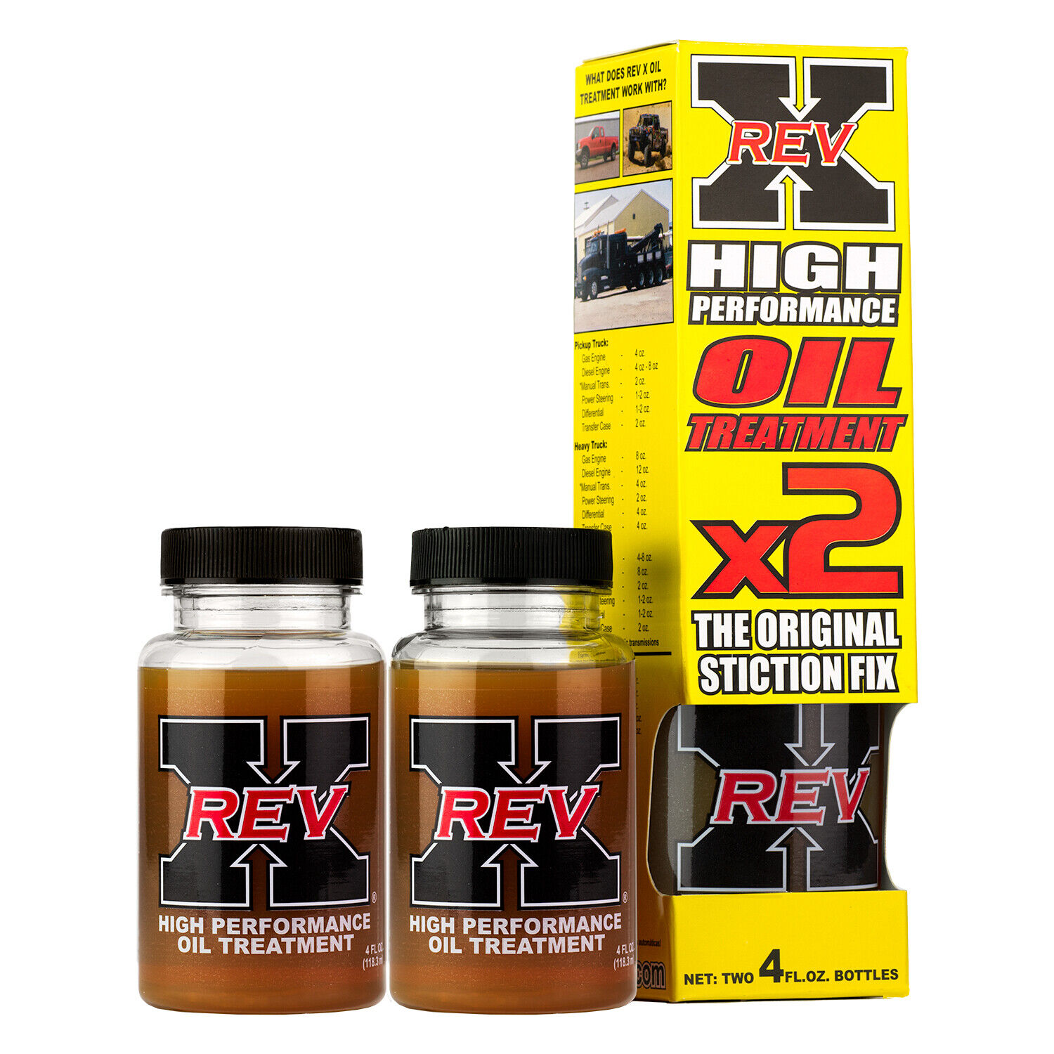 REV X Oil Additive & HEUI Powerstroke Injector Stiction Fix Treatment