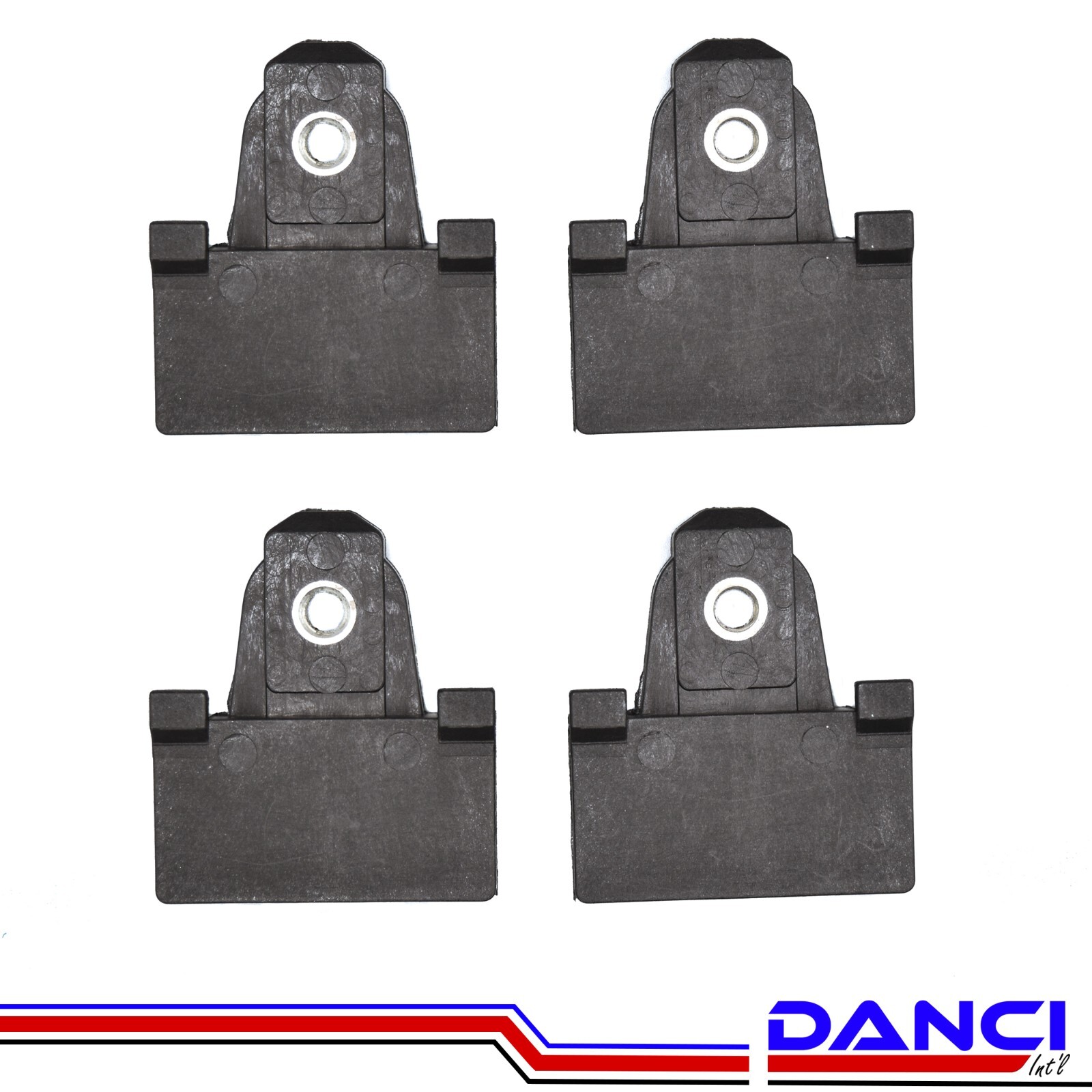 4X Pcs Front Left & Right Window Regulator Glass Guide Sash Clips Grand Am Alero