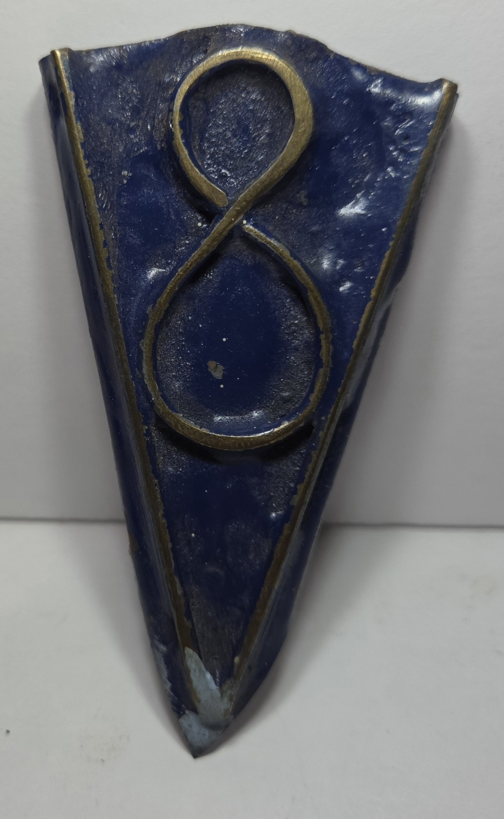 Original Vintage 1933 1934 Flathead Ford Car V8 Grille Emblem 