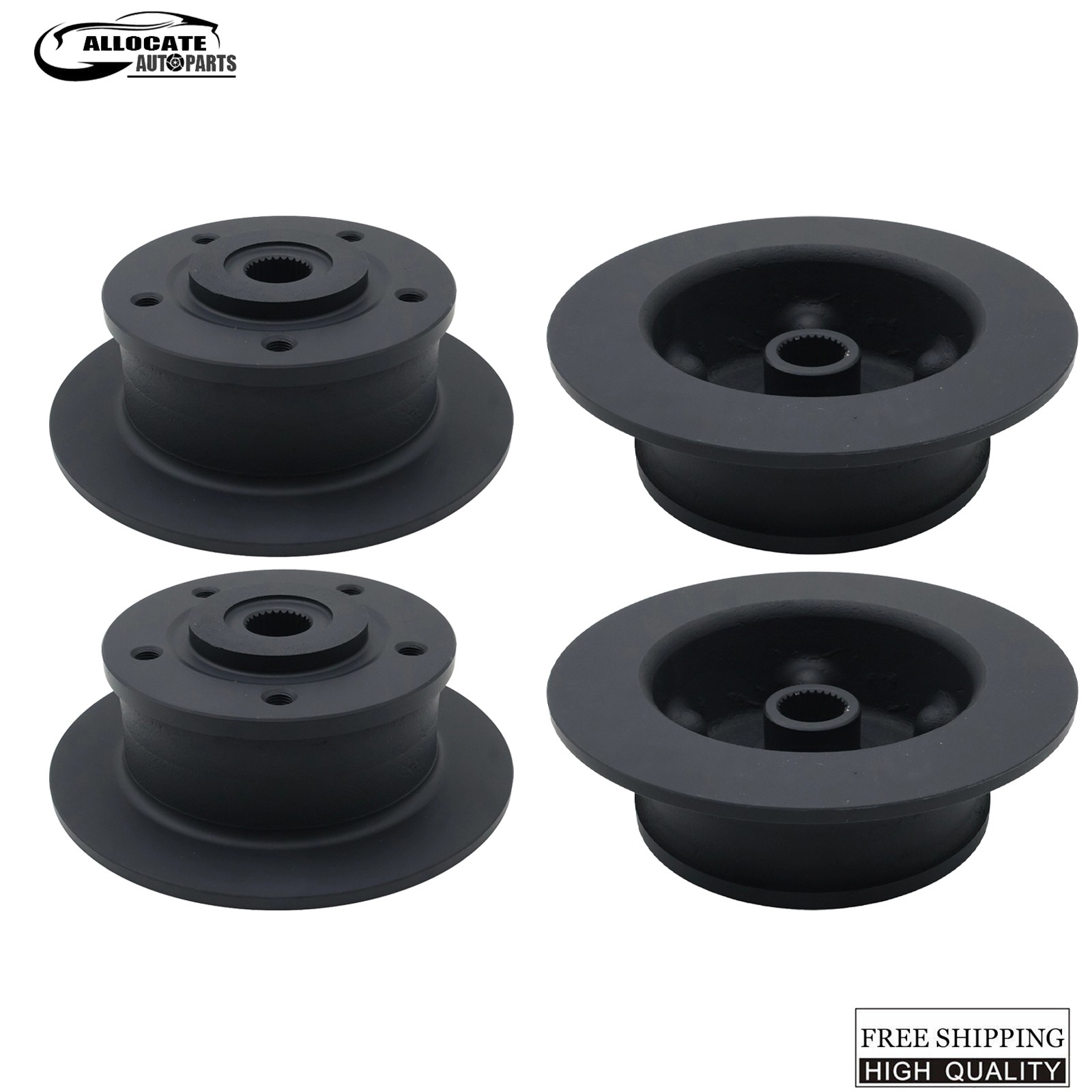 4 Pack Brake Disc Hub Kits Replace M158242 For John Deere Gator XUV 855D 865M