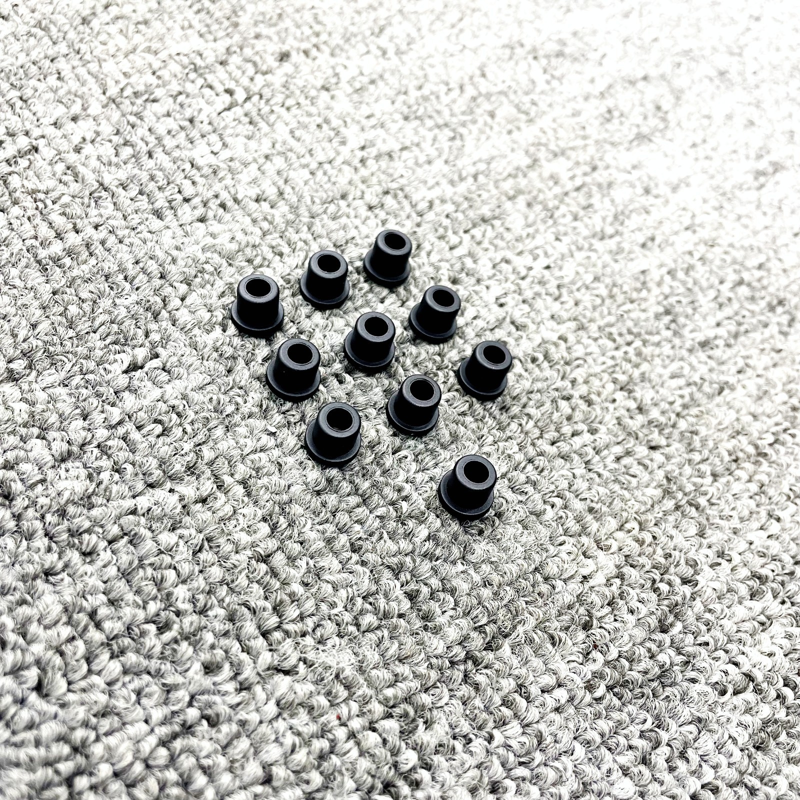 For BMW 51141807495 Grommets For Hood & Trunk Emblem same as dealer  10PCS