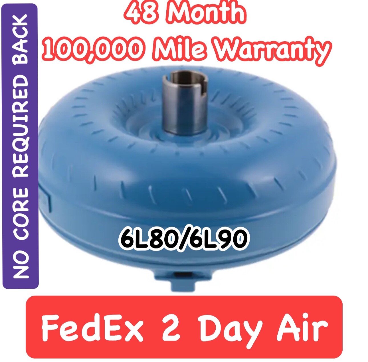 6L80 6L90E Rebuilt Torque Converter GM10405 4Year100,000 MileWarranty JMBX 6L80 6L90E Rebuilt Torque Converter GM10405 4Year100,000 MileWarranty JMBX