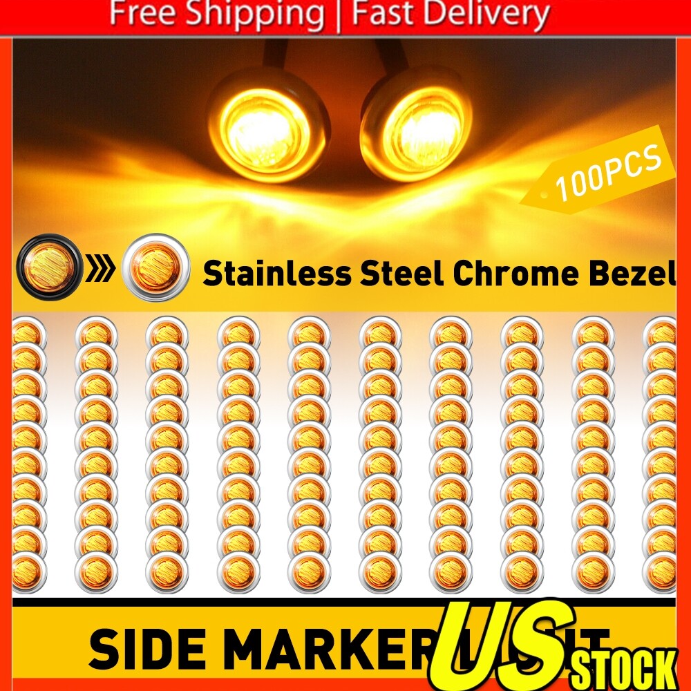 20/40/100PCS LED Marker Lights 3/4 20/40/100PCS LED Marker Lights 3/4