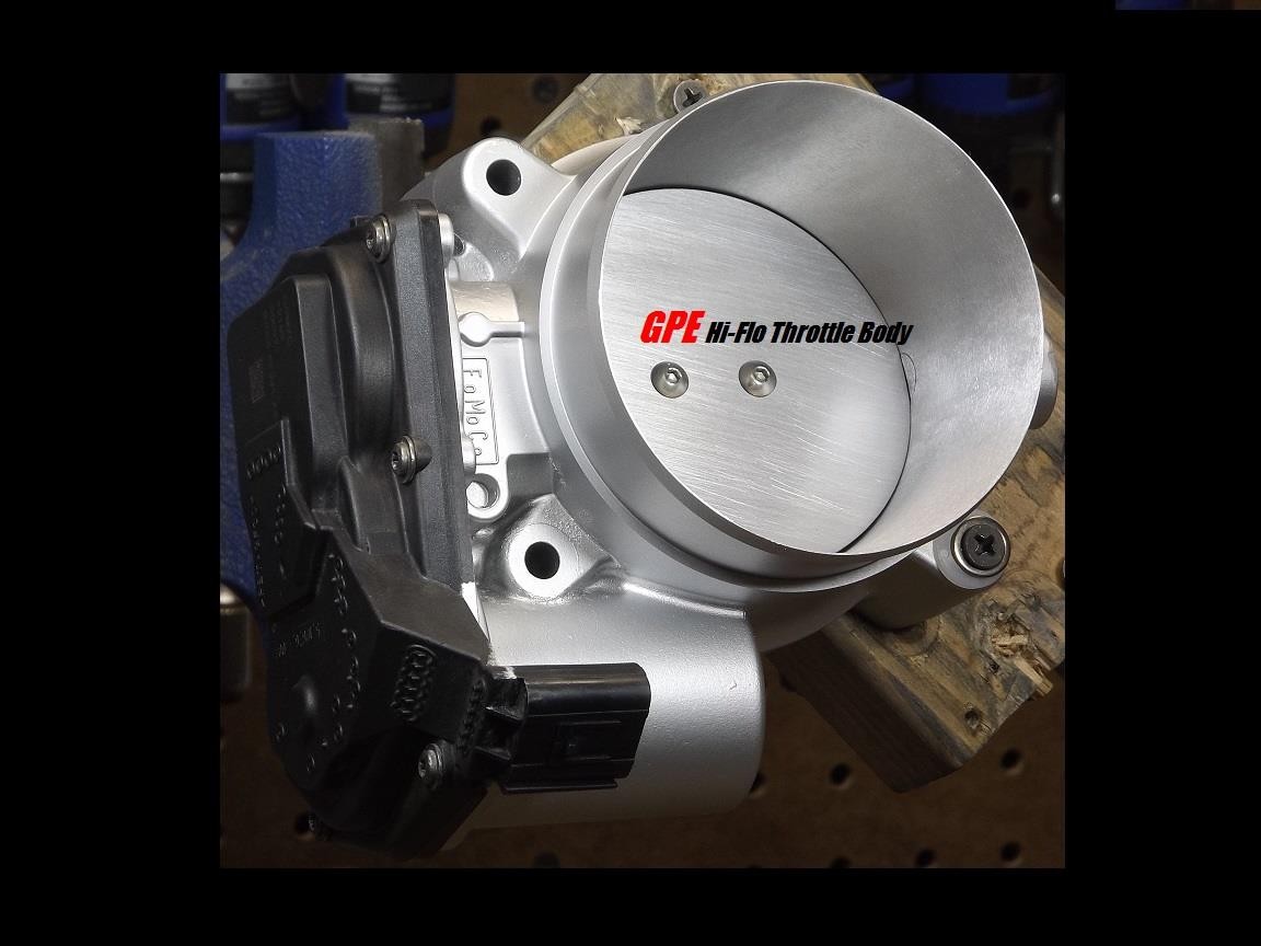 PORTED COYOTE 5.0 THROTTLE BODY, TB - FITS 2011-2014,MUSTANG GT,BOSS 302,F150