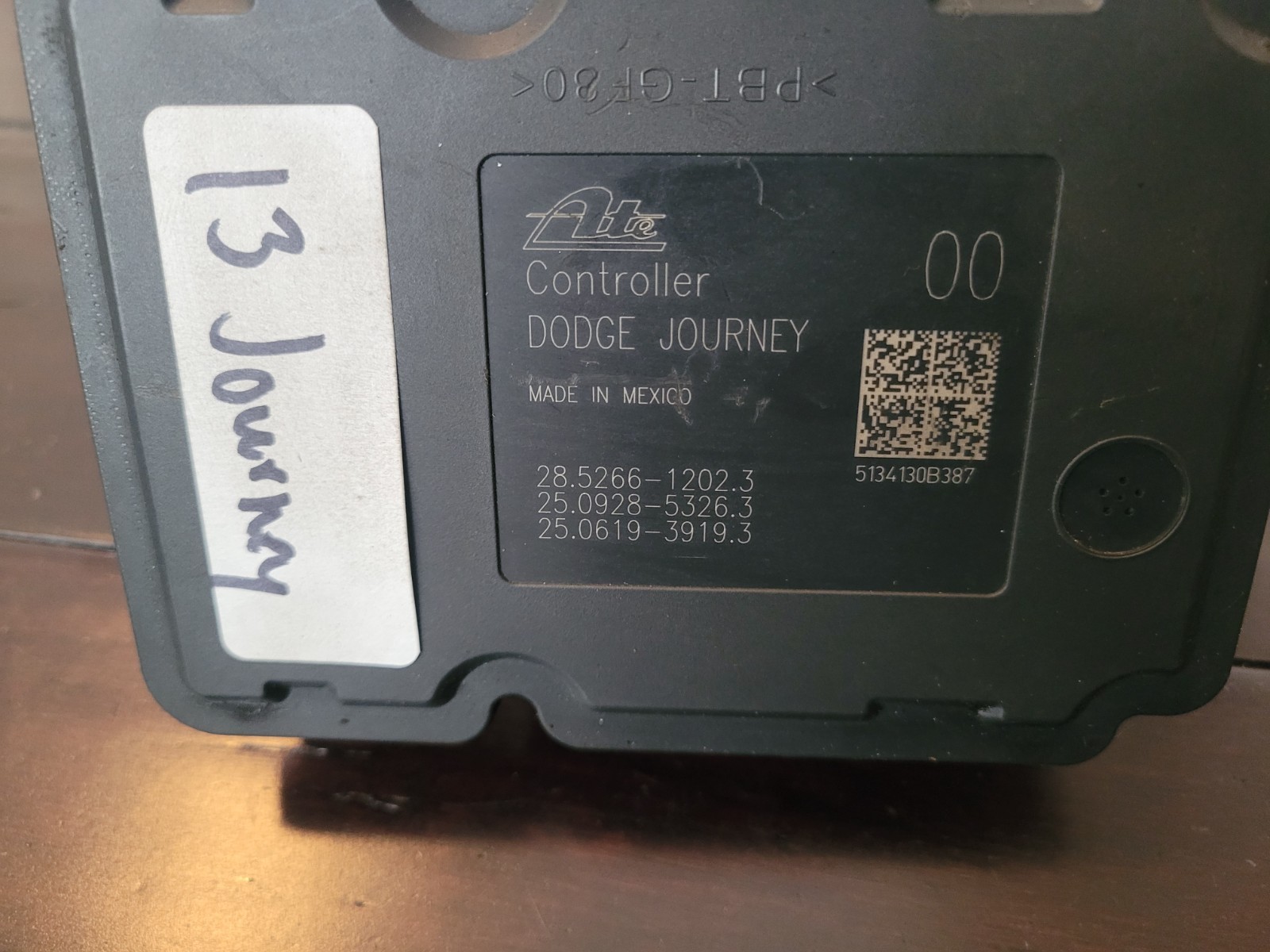 USED 2013 Dodge Journey ABS Control Module ONLY (28.5266-1202.3) USED 2013 Dodge Journey ABS Control Module ONLY (28.5266-1202.3)