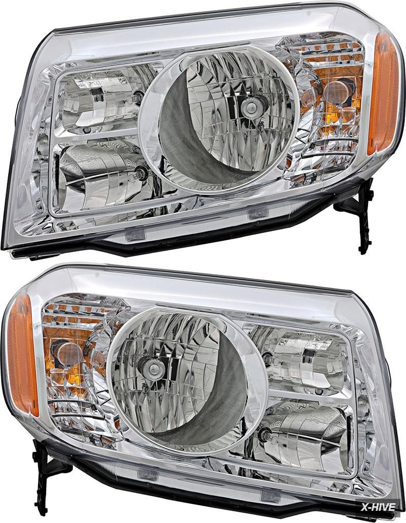 Headlight Assemblies 55 watts Waterproof 2 Pilot 2009 2010 2011