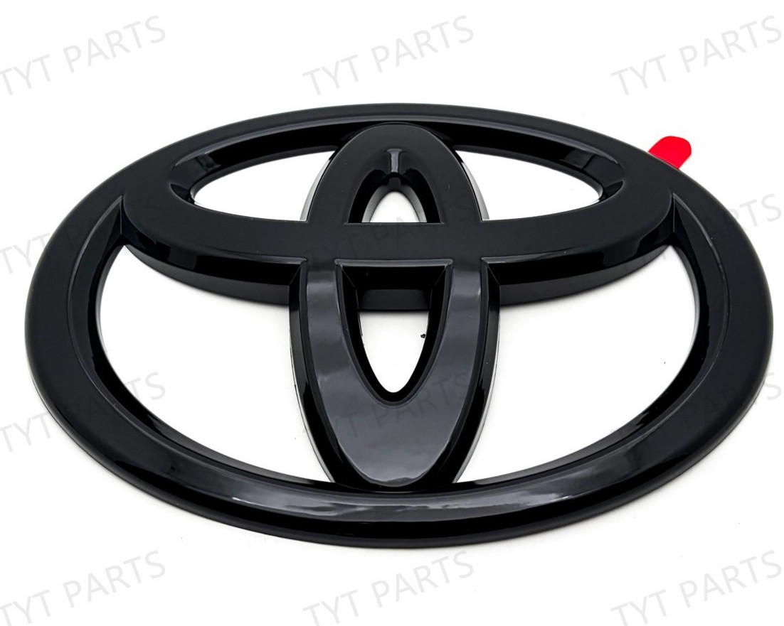 NEW 2023-2025 Toyota Sequoia Tundra Gloss Blackout Overlay Front Grille Emblems