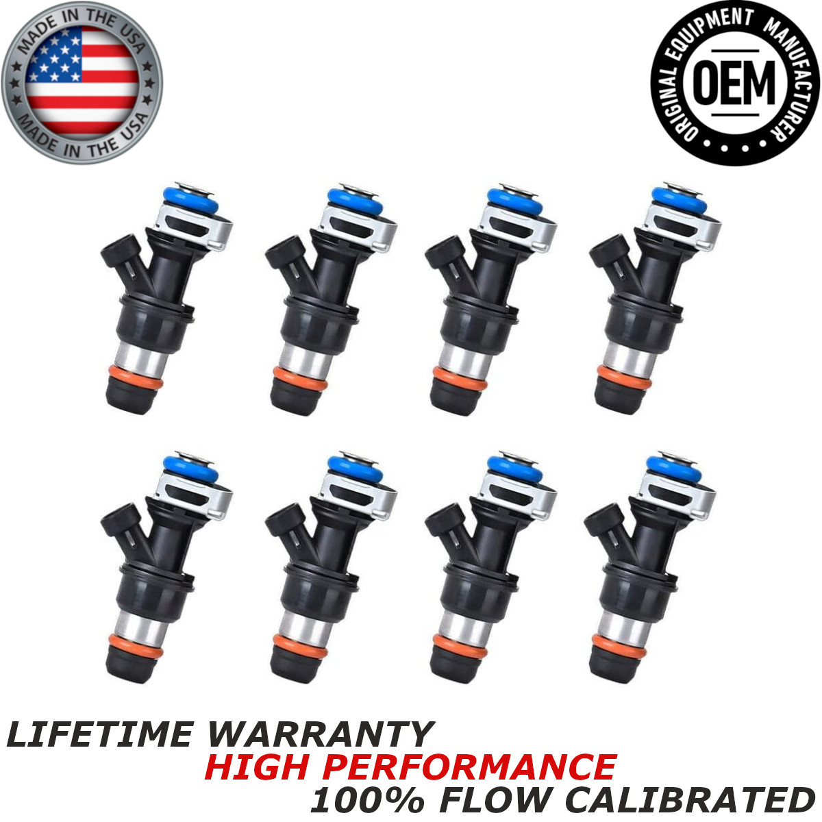 x8 OEM DELPHI Fuel Injector for 2003-2005 Chevy Express 2500 5.3L V8 #25317628 x8 OEM DELPHI Fuel Injector for 2003-2005 Chevy Express 2500 5.3L V8 #25317628