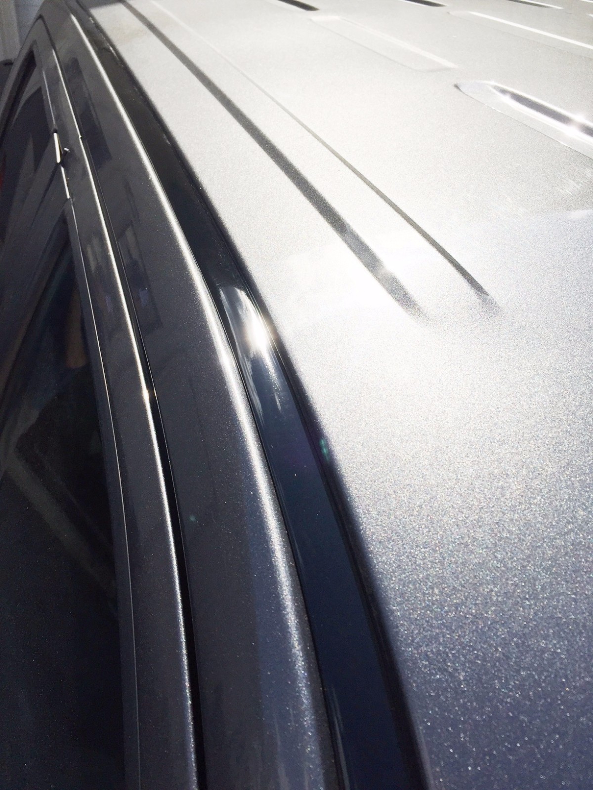 For 2004-2008 FORD F-150 BLACK ROOF TOP TRIM MOLDING KIT 