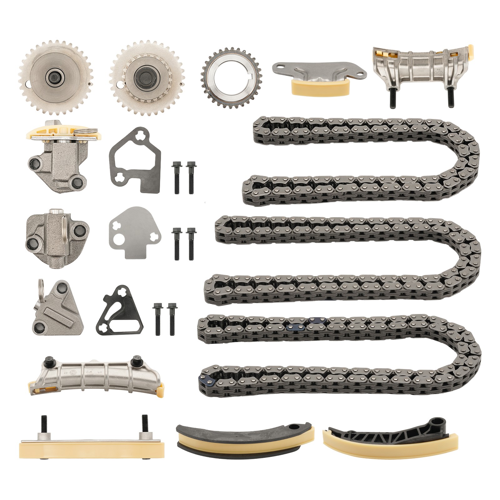 18pcs Engine Timing Chain Kit For 12-2016 Cadillac SRX All engine 9-0753SX